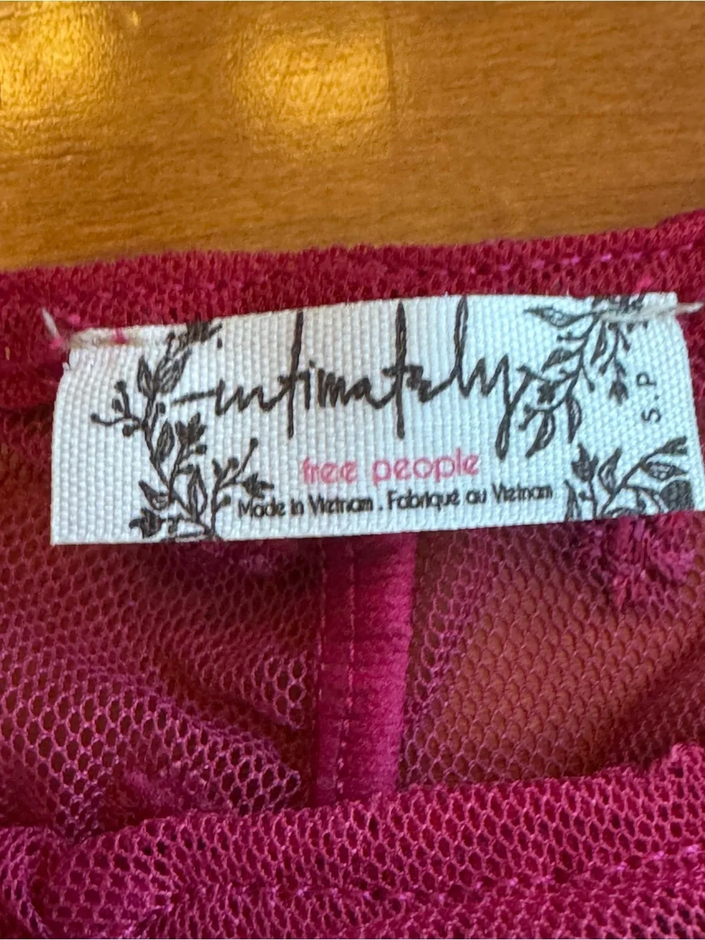 Free People Most Likely Layering Top In Glass Roses size S